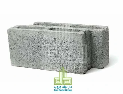 بلوك أسمنتى مفرغ 10×20×40 سم