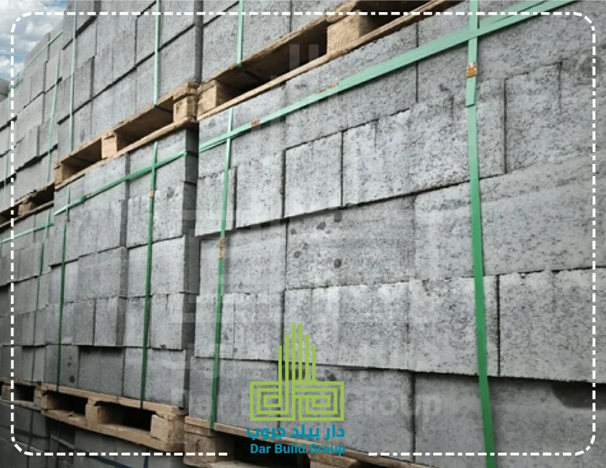 طوب أسمنتى مصمت 25×12×6 سم