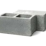 Solid cement brick 15 x 20 x 40 cm
