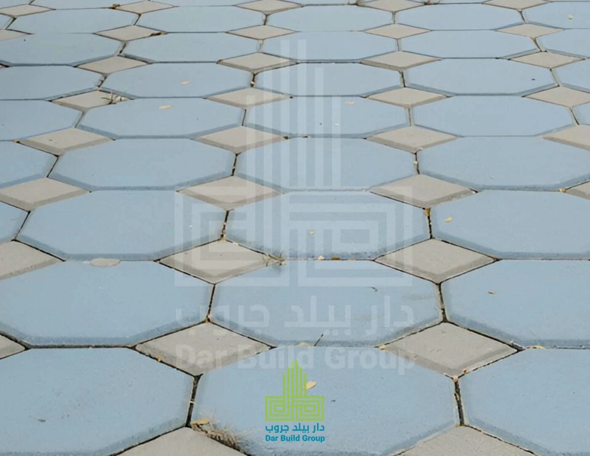 Hexagonal Interlock Interlock Hexagonal Paver 6 cm - Dar Build Group