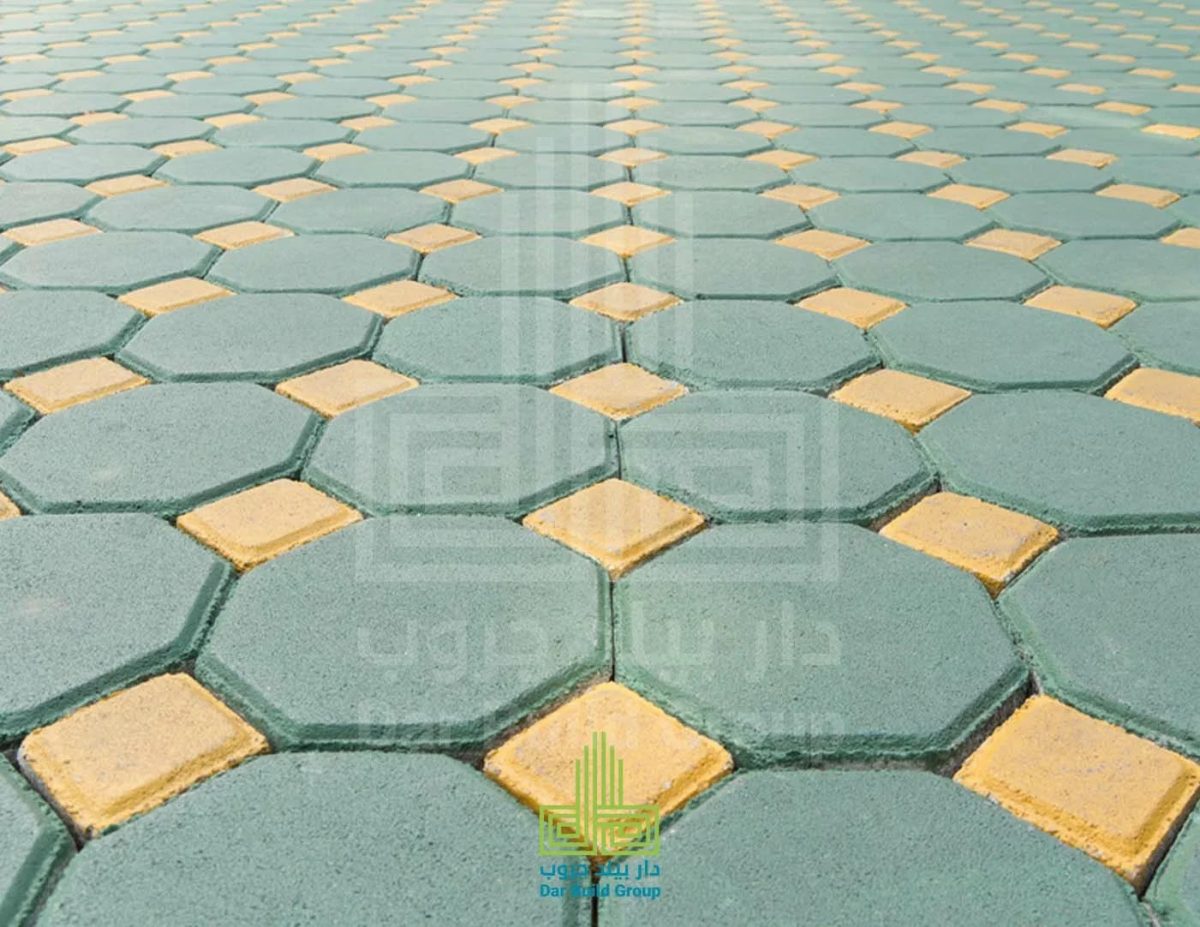 Hexagonal Interlock Interlock Hexagonal Paver 6 cm - Dar Build Group