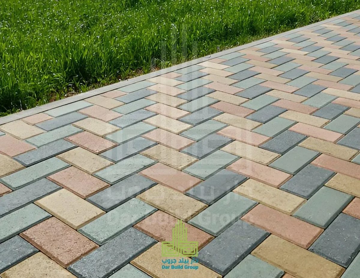 Interlock Rectangular Paver 8 cm - Dar Build Group