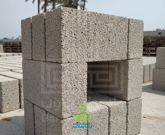 الطوب الأسمنتي المصمت 20×10×6 سم - داربيلد جروب