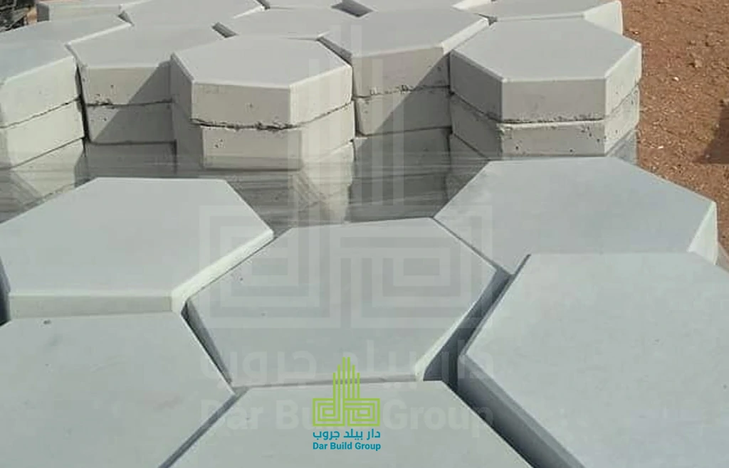 انترلوك سداسي بسمك 8 سم - دار بيلد جروب